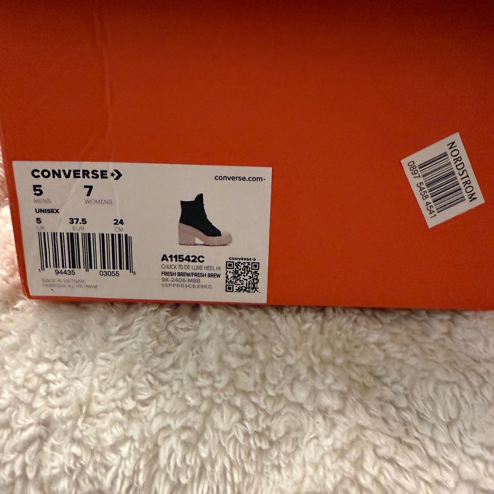 CONVERSE Chuck 70 De Luxe Heel Hi – Fresh Brew 🤎 - Picture 6 of 6